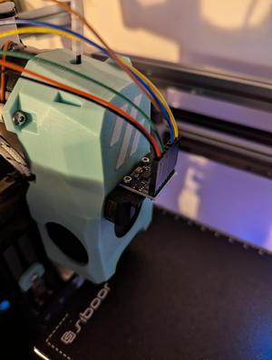 Mini StealthBurner ADXL mount