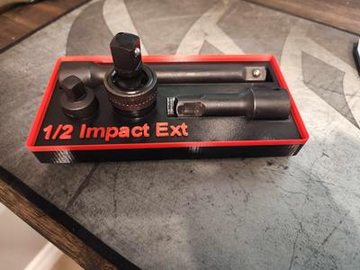 Mastercraft Maximum Impact Extension Holder for Gridfinity