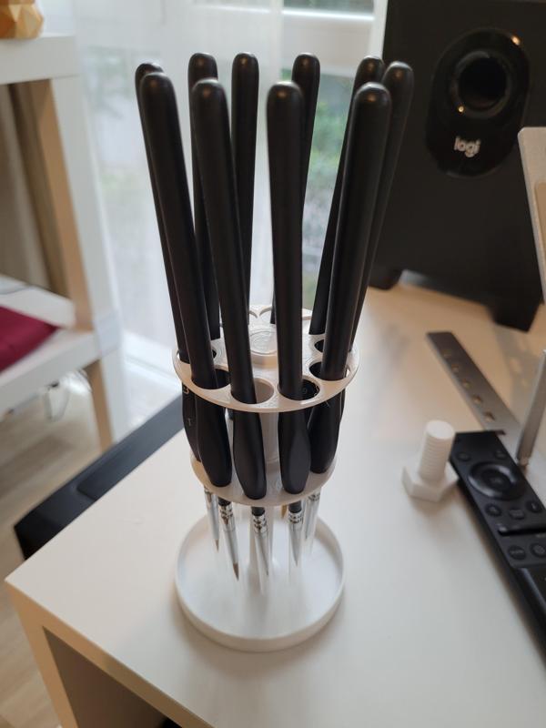 Vertical Brush Holder/Dryer (10x)
