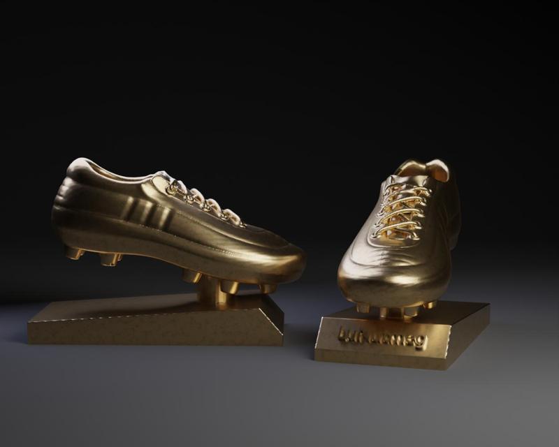 Golden Boot Trophy : Soccer Cleat Trophy