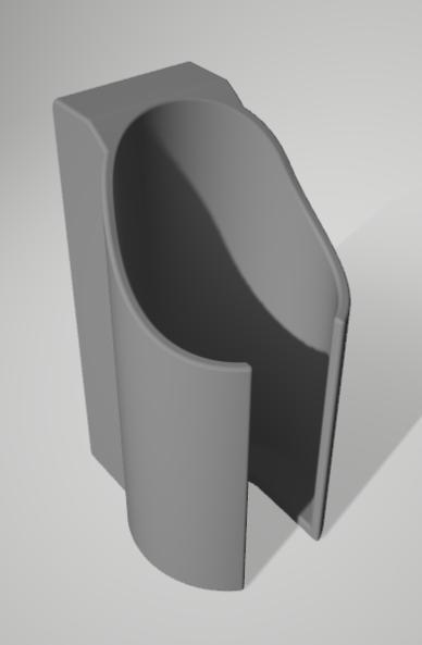 Heated beard brush / Beard straightner support