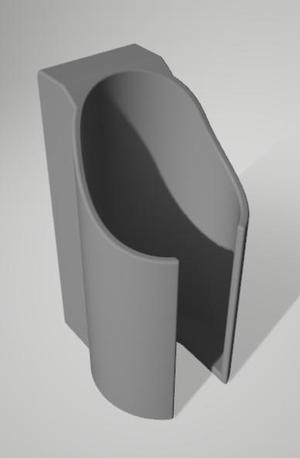 Heated beard brush / Beard straightner support