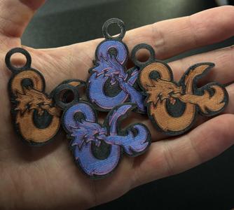 D&D keychain