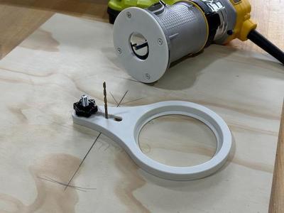 Dewalt router circle jig