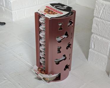 Dispenser for Cesar's Wholesome Bowls dog food