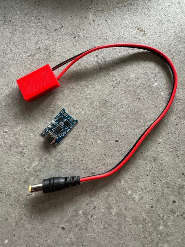 18650 Charging Board Case USB C TP4056