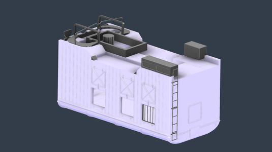 Doplňky pro dílenskou nástavbu V3s 1:43