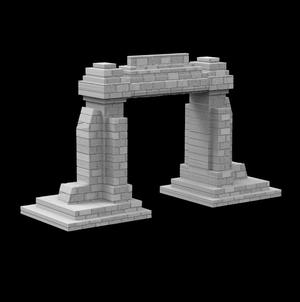 Gate :: Mayan Decoration A805