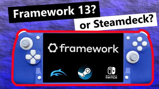 The Framework 13 Gaming Handheld
