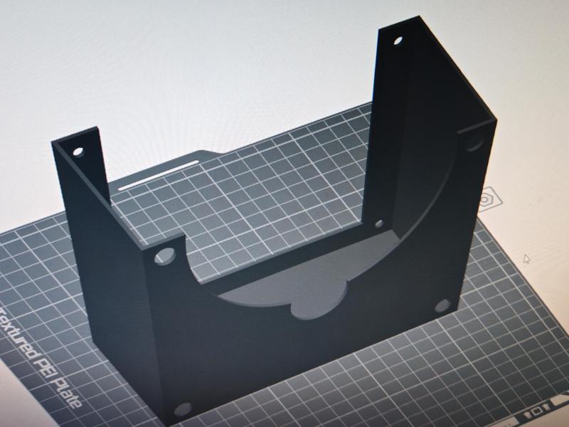 wall mount for orbital polisher