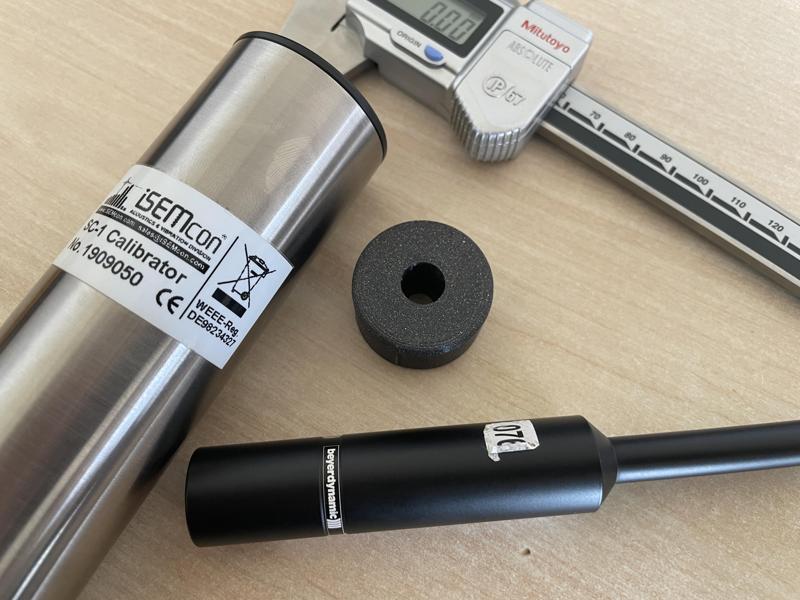 Beyerdynamic MM 1 calibrator adapter for iSEMcon SC-1