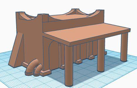 Star Wars legion (store/house from Tatooine)