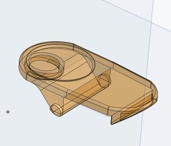 Dyson hand handle vacuum DC35 clip