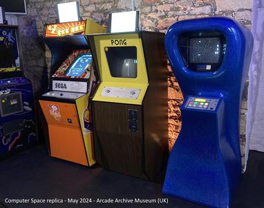 Computer Space Replica Arcade - Full size cabinet