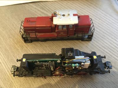 Marklin 3064 DCC decoder install