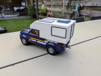 Playmobil Truck 2170534 Camper Flatbed
