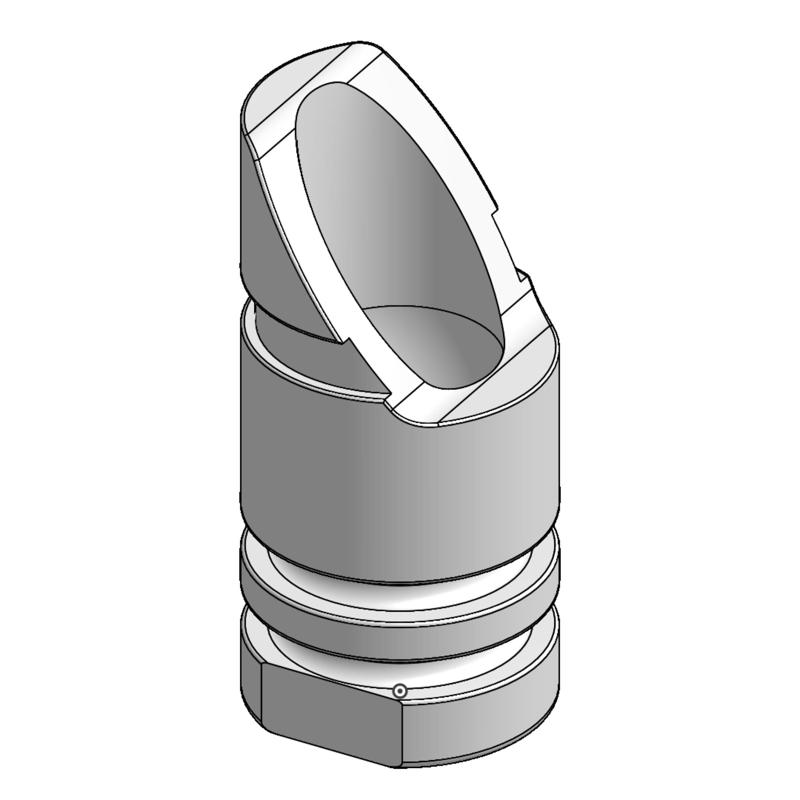 Airsoft AKM+Nato muzzle device