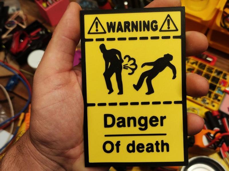 Danger of death - fart