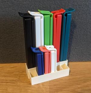 Holder for IKEA BEVARA clips