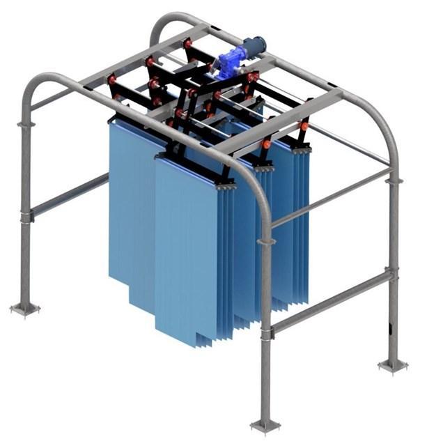 MC06s WASH-ALONG CURTAIN SS