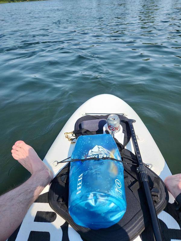 Paddleboard cupholder