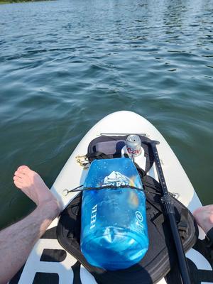 Paddleboard cupholder
