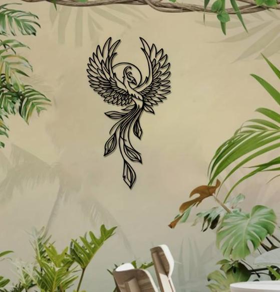 Elegant Bird Sculpture