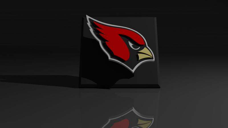 NFL Arizona Cardinals Floating Logo Sign