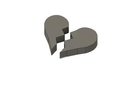 Broken Hearth with magnets