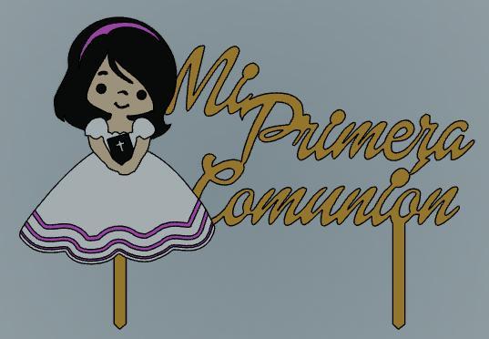 my first communion topper