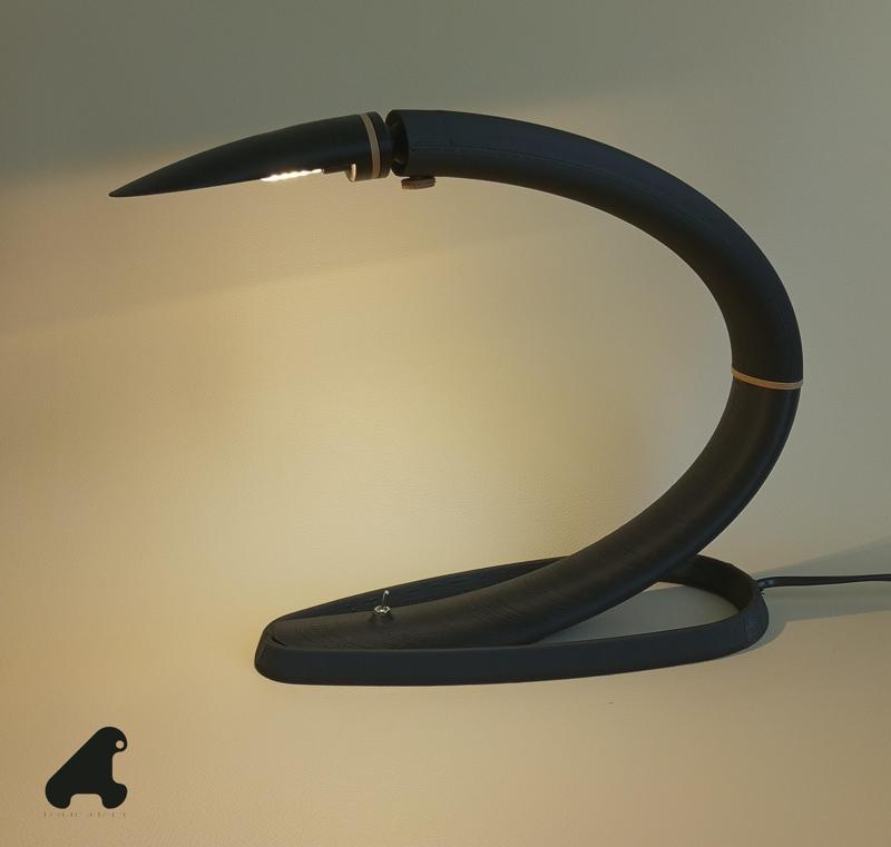 LAMPE DE BUREAU REPTILE