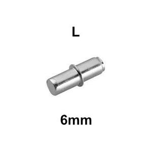 Shelf Pegs (6mm) L (Beveled / Flat Ends)