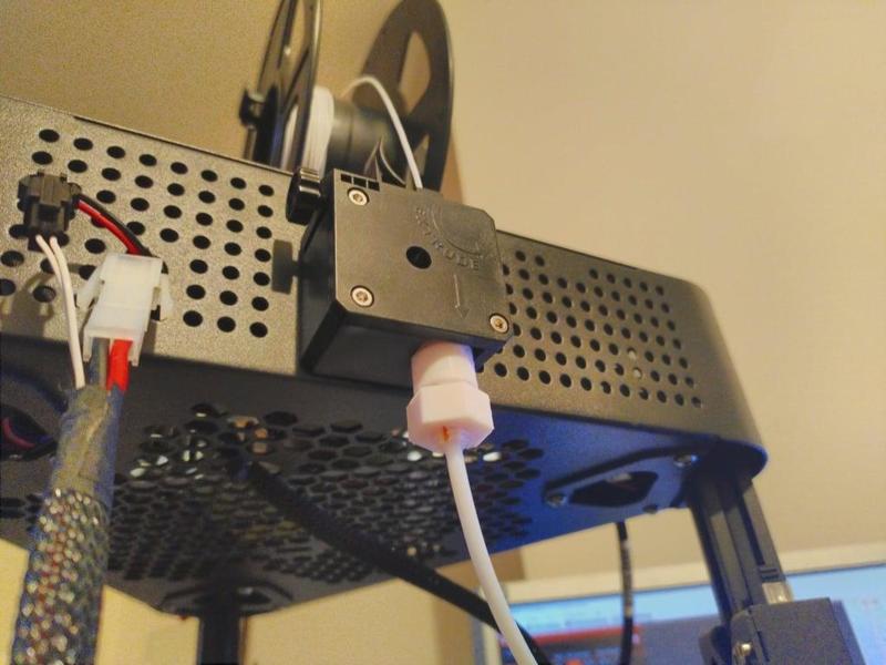 Bowden tube compression fitting (tapered) for Titan Extruder/FLSun Q5