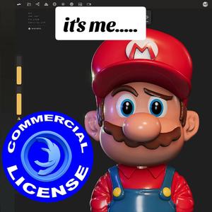 Mario Bros. pen holder