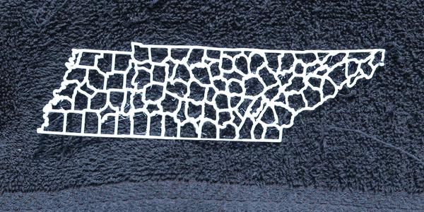 Tennessee Counties Stencils