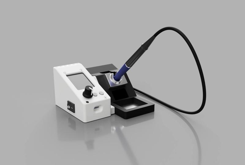 Mini Iron Man - Soldering Station for JBC Handpieces powered by AxxSolder