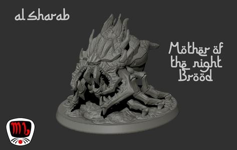 Al Sharab, Mother of the Night Brood (PRE-SUPPORTED) FREE