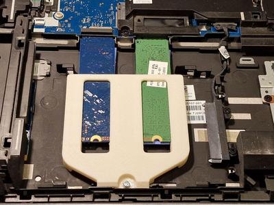 HP ZBook G7 17" 2xSSD mount