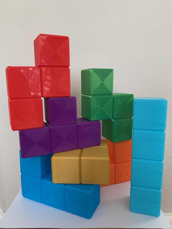 Tetris Block Decorations