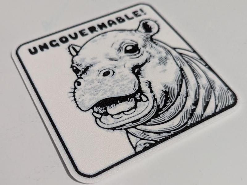 Moo Deng Ungovernable Coaster