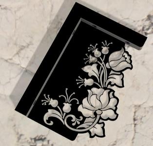Square Wall shelf flower decoration