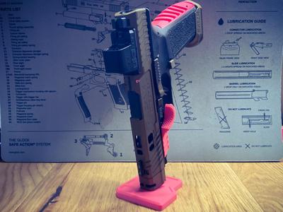 Vertical Versatile rack - 6mm (airsoft) 9mm and.45