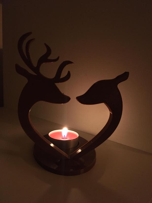 Reindeer Candle Holder