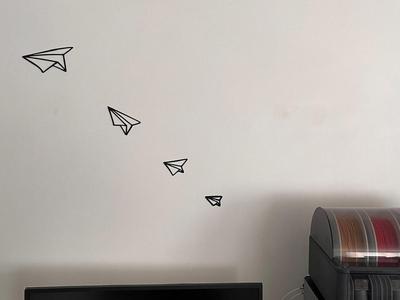 paper plane Decor