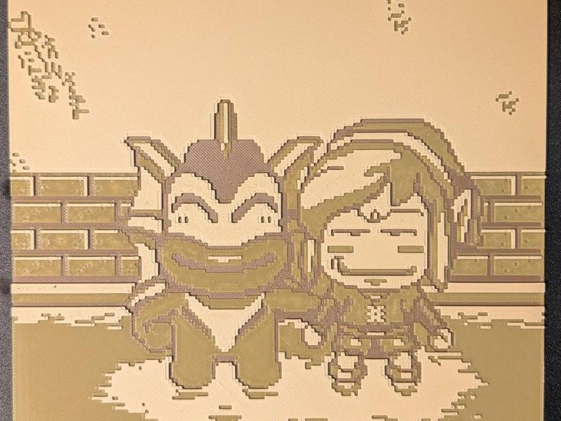 Link's Awakening DX Photo Hueforge