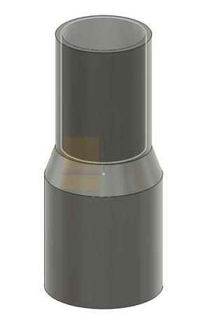 Parametric Vacuum Hose adapter