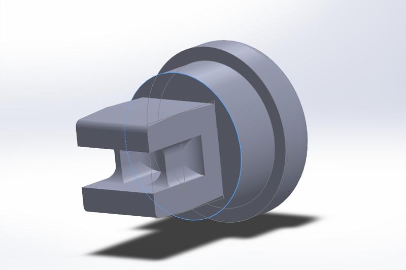 Top clip clio 2 trunk