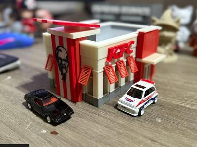 1:64 KFC Diorama