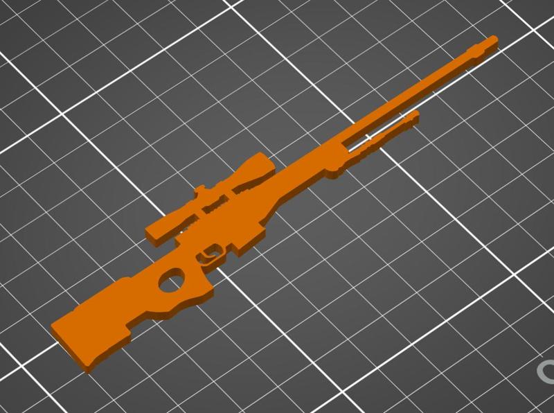AWP - wall art - keychain