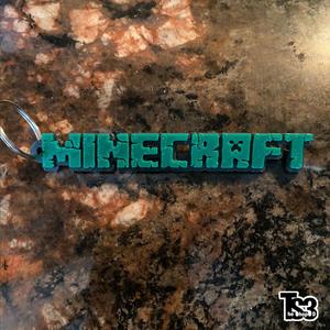 Minecraft Gamer's Keychain